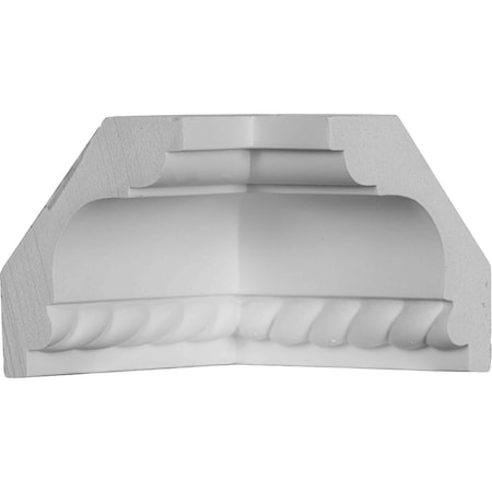 Ekena Millwork 2 1/4"P x 2 1/4"H Inside Corner Moulding (matches moulding MLD02X02X06LN) MIC02X02LN